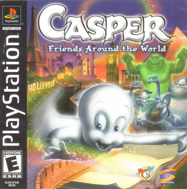 J2Games.com | Casper Friends Around the World (Playstation) (Complete - Good).