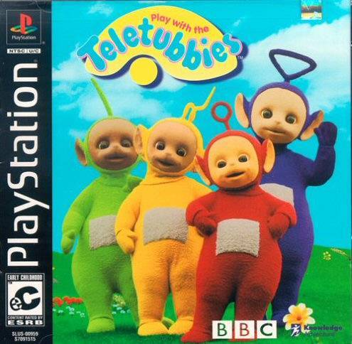 J2Games.com | Play With the Teletubbies (Playstation) (Complete - Good).
