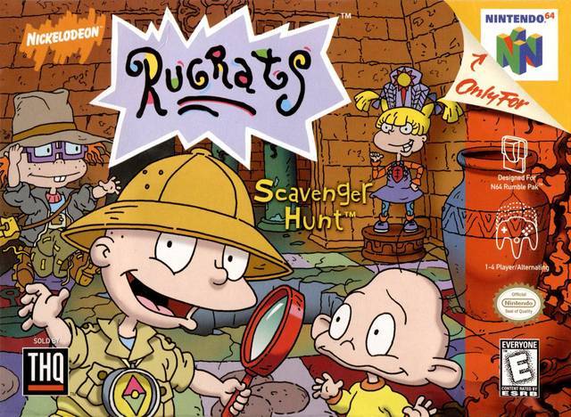 J2Games.com | Rugrats Scavenger Hunt (Nintendo 64) (Pre-Played).