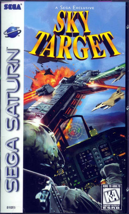 J2Games.com | Sky Target (Sega Saturn) (Pre-Played - CIB - Very Good).