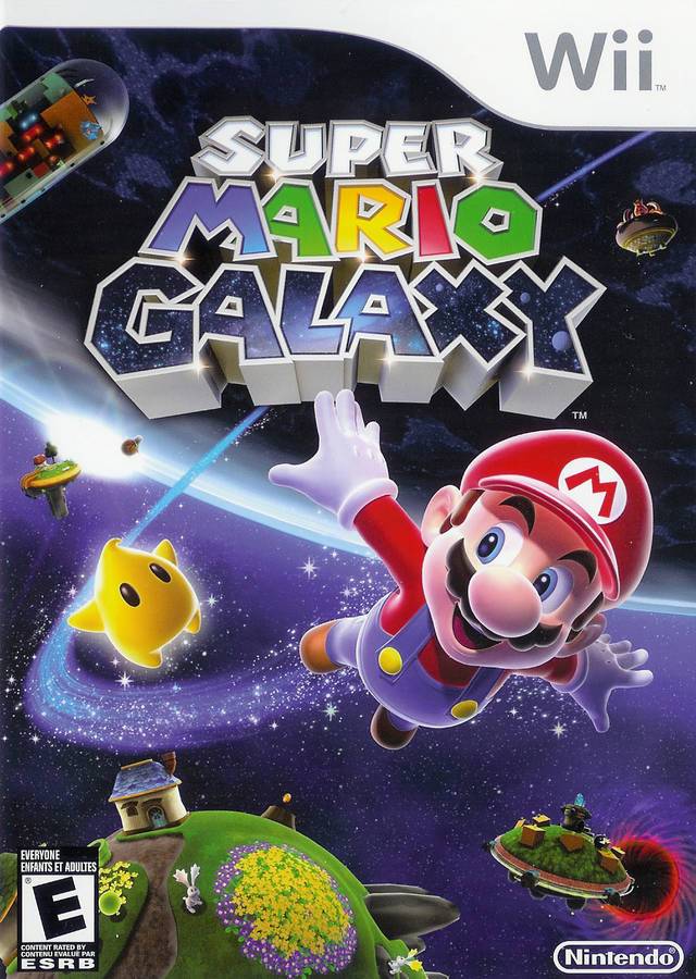 J2Games.com | Super Mario Galaxy With Coin (Wii) (Pre-Played - CIB - Good).