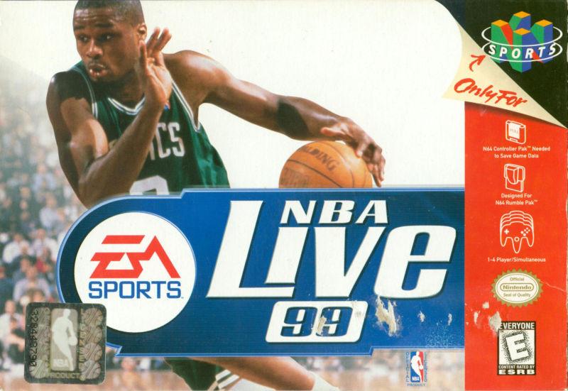 J2Games.com | NBA Live 99 (Nintendo 64) (Pre-Played - Game Only).