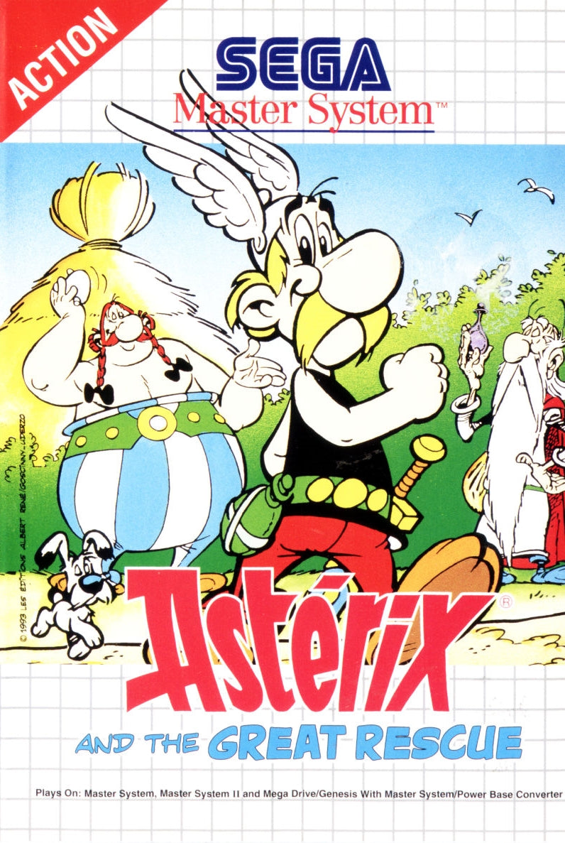 Astérix y el gran rescate (Sega Master System)