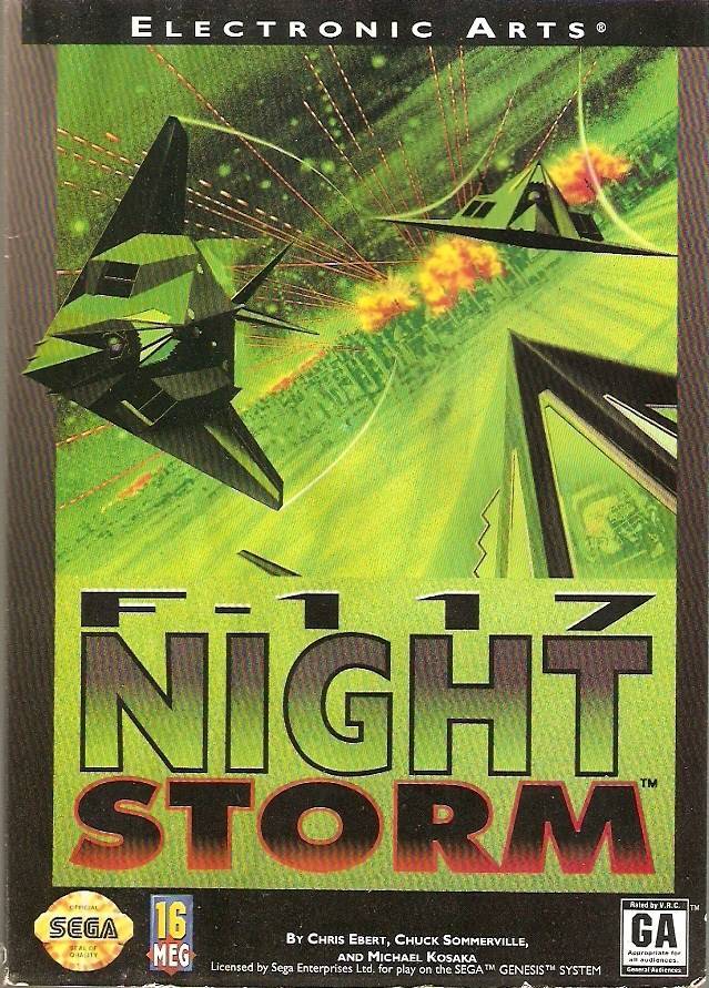 J2Games.com | F-117 Night Storm (Sega Genesis) (Pre-Played - CIB - Good).
