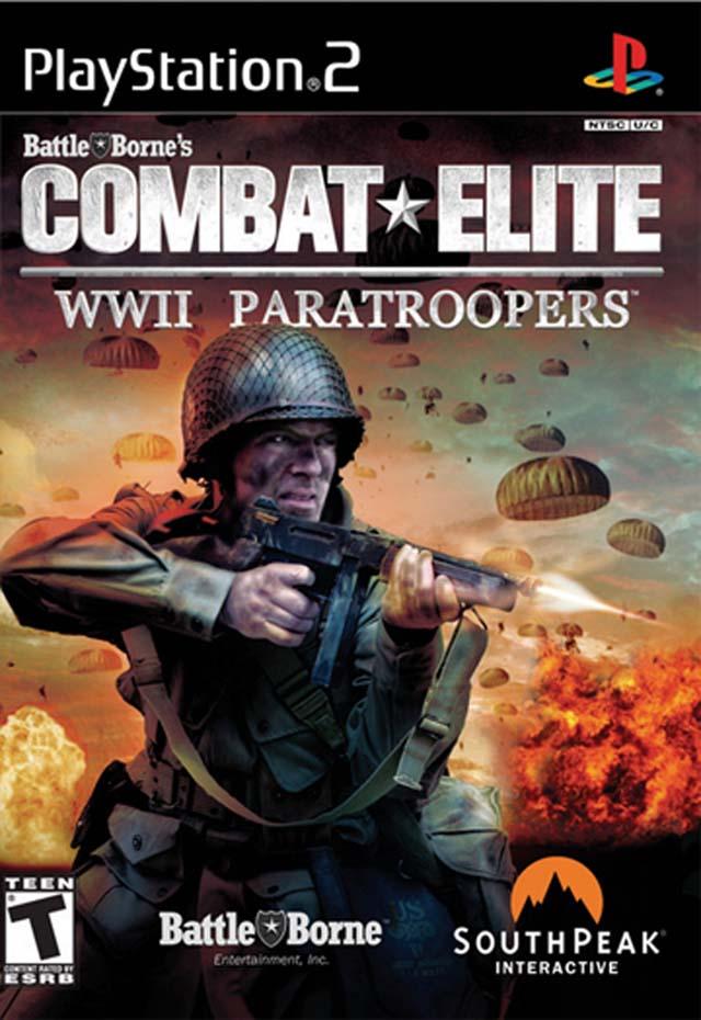 J2Games.com | Combat Elite WWII Paratroopers (Playstation 2) (Pre-Played - CIB - Good).