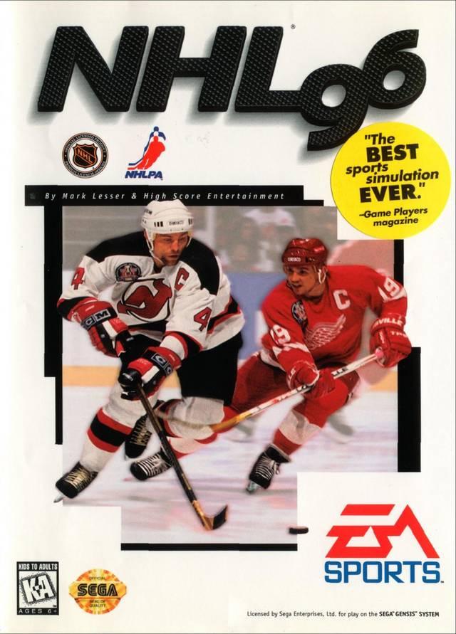 J2Games.com | NHL 96 (Sega Genesis) (Pre-Played - Game Only).