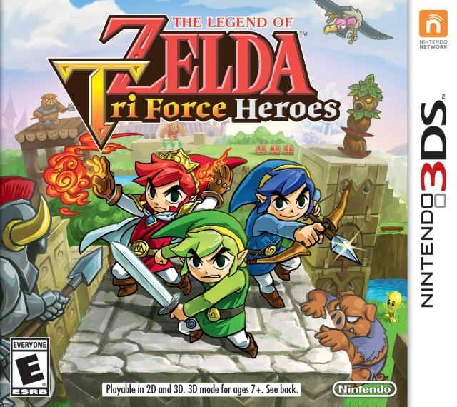 J2Games.com | The Legend of Zelda Triforce Heroes (Nintendo 3DS) (Pre-Played - CIB - Good).