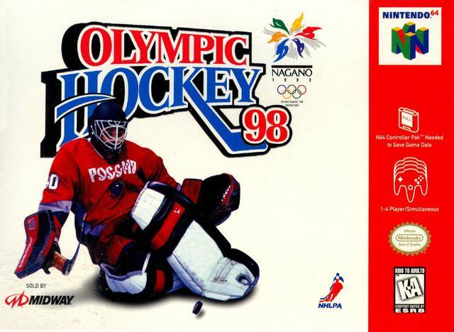 J2Games.com | Olympic Hockey Nagano '98 (Nintendo 64) (Pre-Played - Game Only).