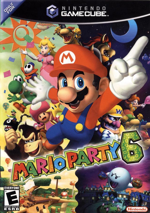 Mario Party 6 con micrófono (Gamecube)