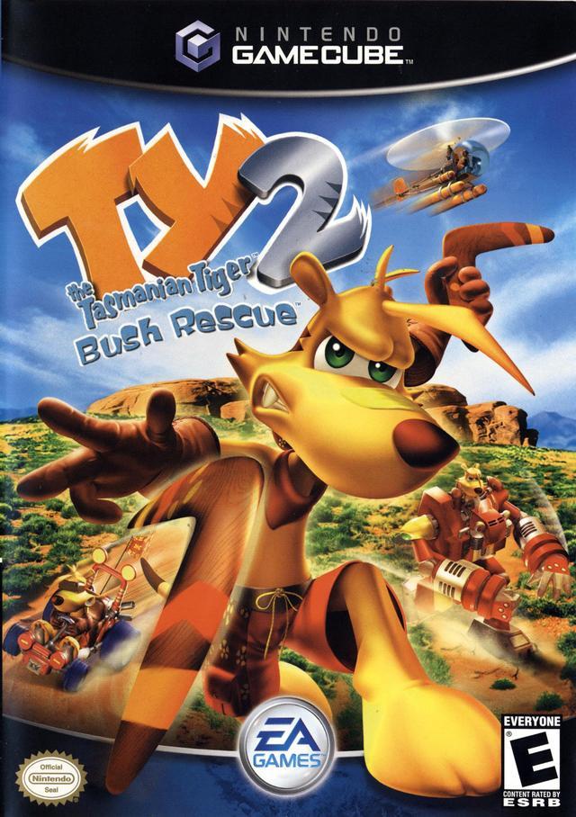 J2Games.com | Ty the Tasmanian Tiger 2 Bush Rescue (Gamecube) (Pre-Played - Game Only).