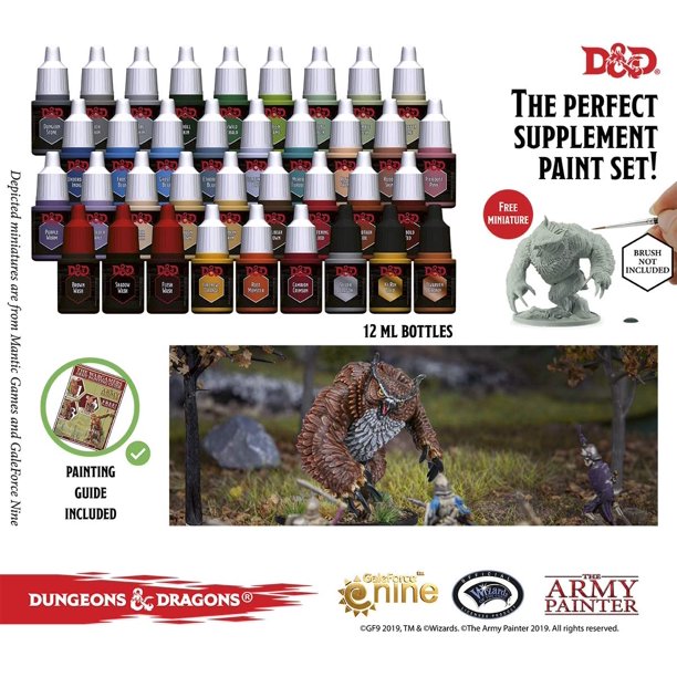 D&D Nolzur's Marvelous Pigments Monsters Paint Set (Toys)