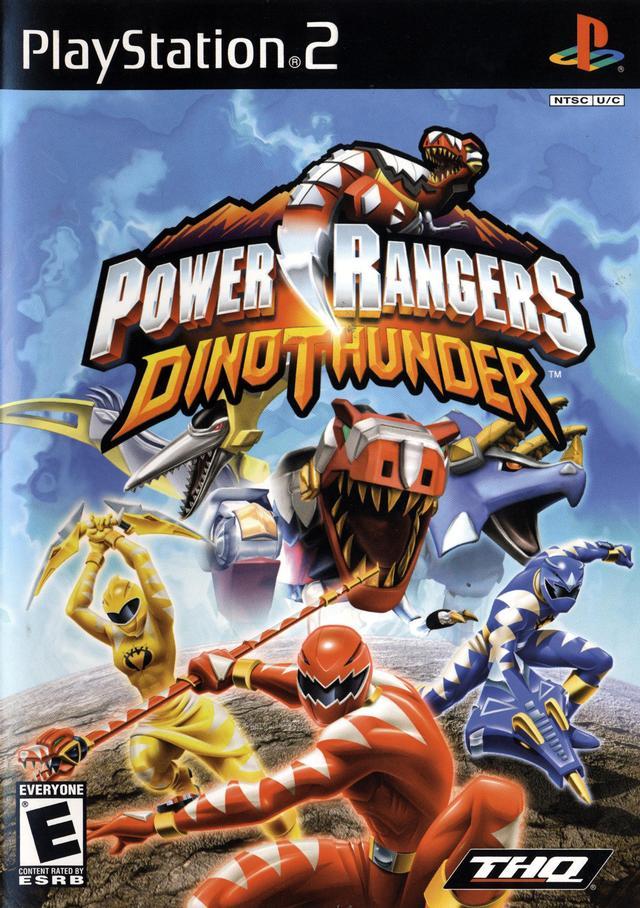 J2Games.com | Power Rangers Dino Thunder (Playstation 2) (Pre-Played - CIB - Good).