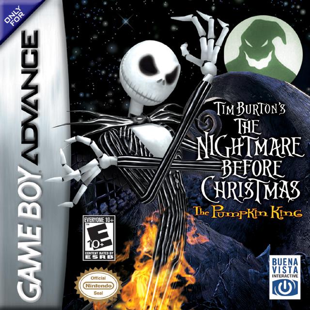J2Games.com | The Nightmare Before Christmas The Pumpkin King (Gameboy Advance) (Brand New).