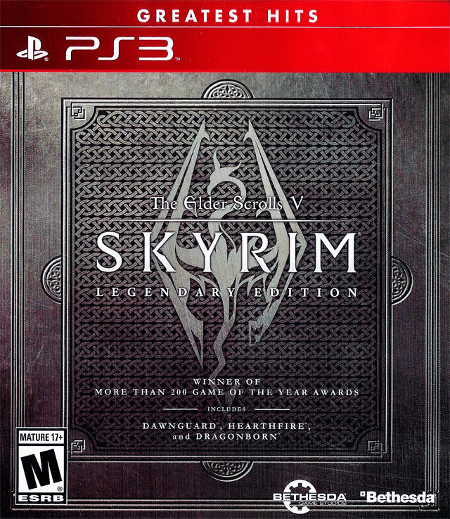 The Elder Scrolls V: Skyrim Legendary Edition (Playstation 3) (Grandes éxitos)