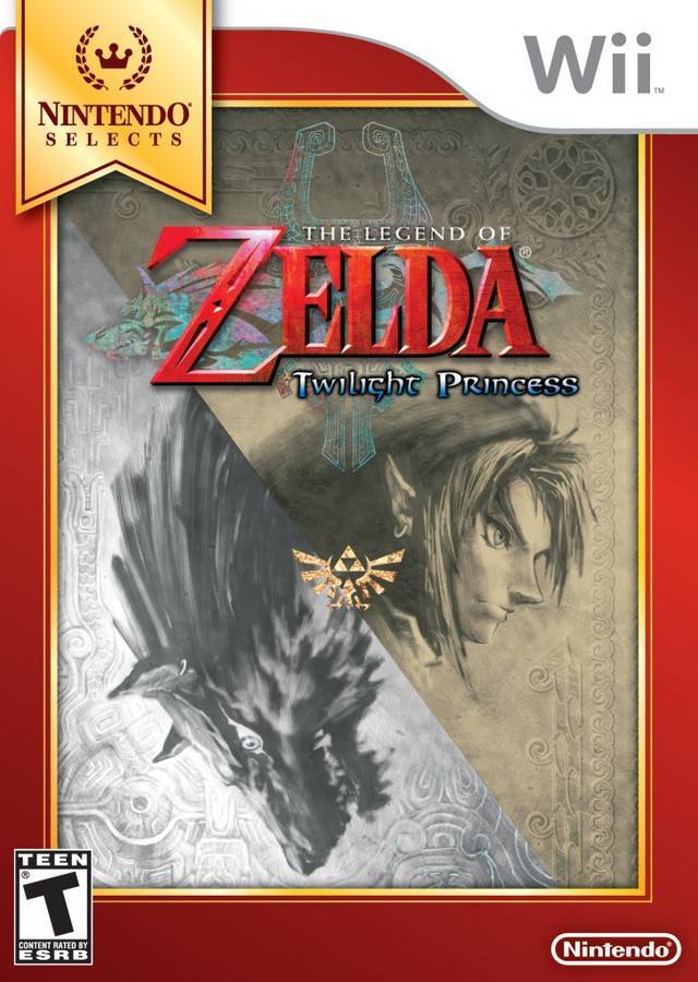 J2Games.com | Zelda Twilight Princess (Nintendo Selects) (Wii) (Pre-Played - CIB - Very Good).