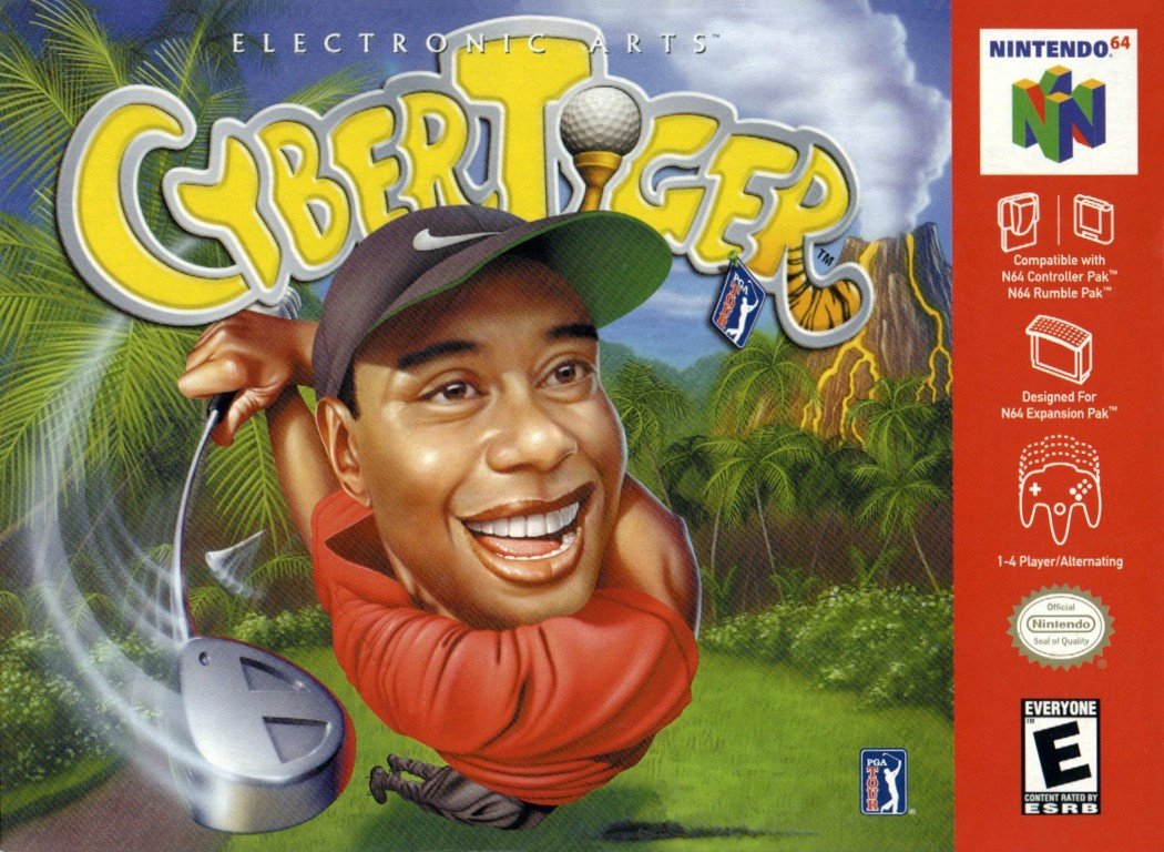 J2Games.com | CyberTiger (Nintendo 64) (Pre-Played).