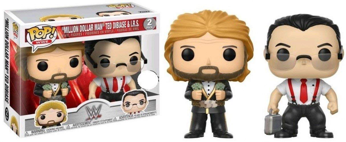 J2Games.com | POP! WWE 2 PACK: Ted Dibiase & IRS (Funko) (Brand New).
