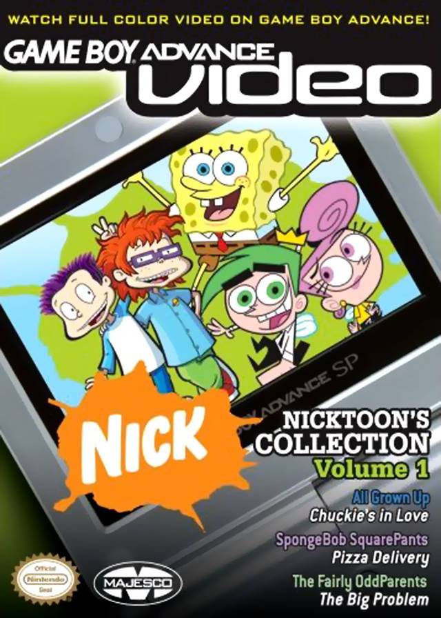 J2Games.com | Gameboy Advance Video: Nicktoon Collection Vol 1 (Gameboy Advance) (Pre-Played - Game Only).