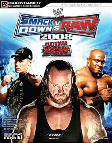 J2Games.com | Brady Games: WWE Smackdown vs. Raw 2008 Signature Series Guide Paperback (Books) (Pre-Owned).