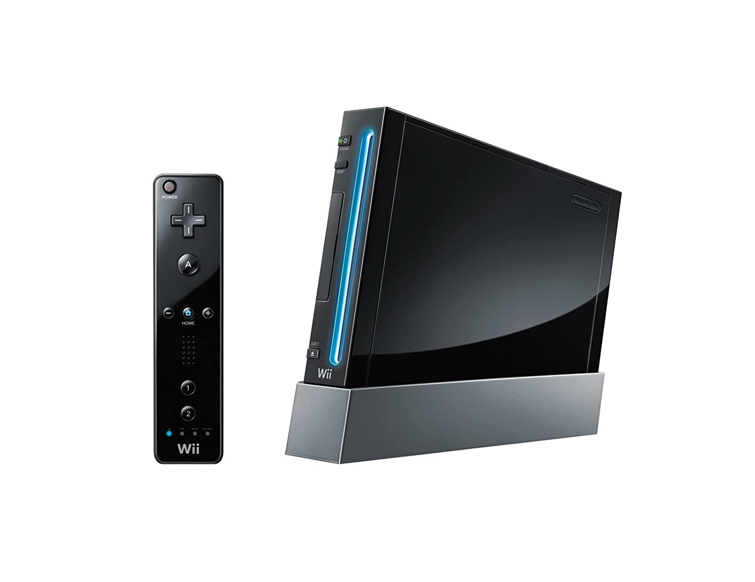 Black Nintendo Wii RVL-001 (Wii) – J2Games