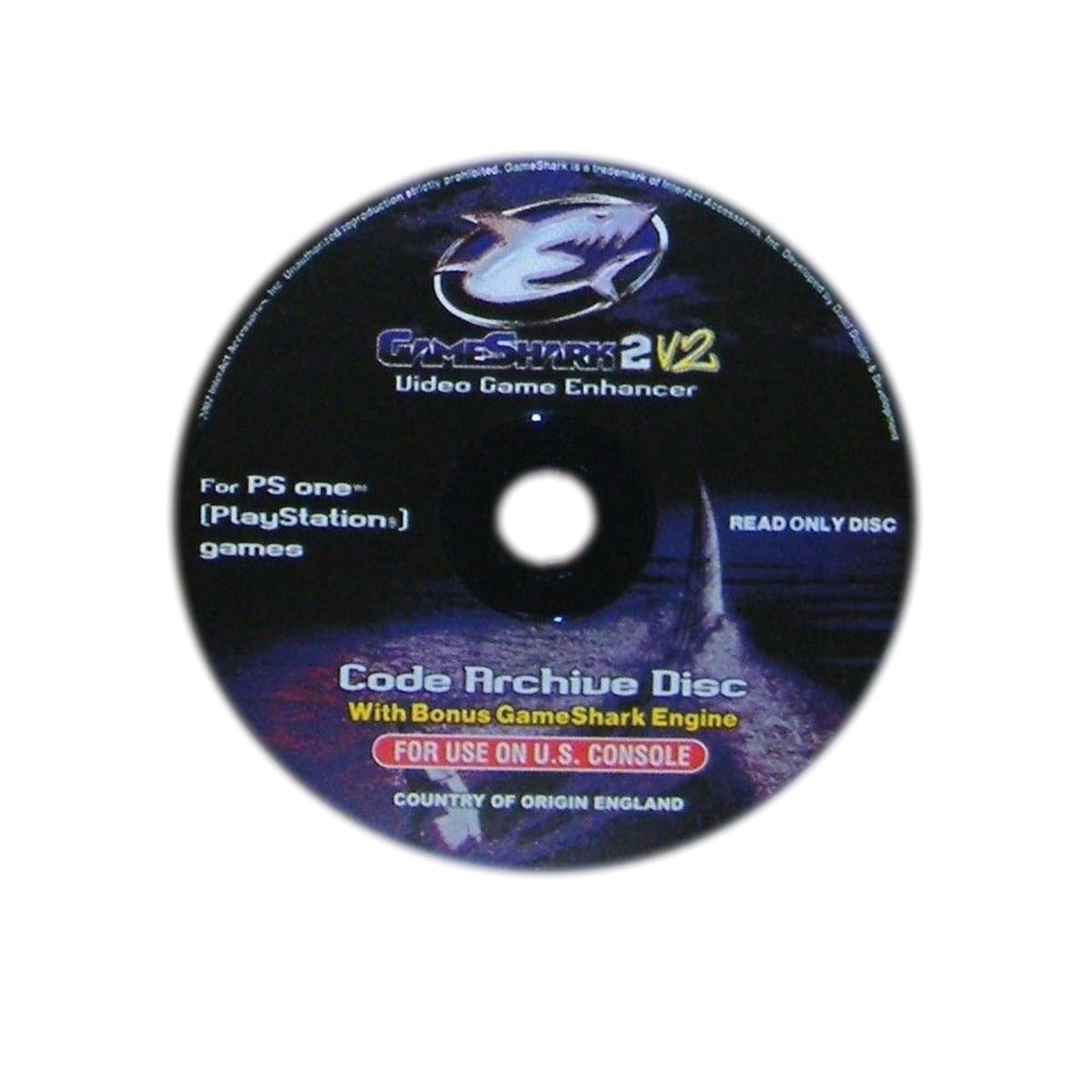 J2Games.com | Gameshark 2 V2 W/ Code Archive PS1 Disc (Discs Only - No Memory Card) (Playstation 2) (Pre-Played).
