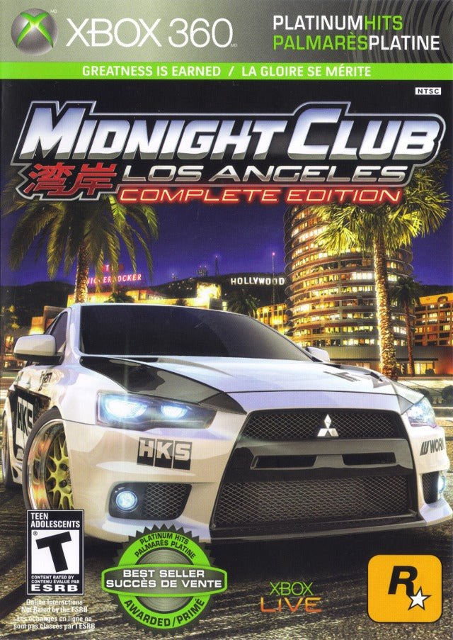 Midnight Club Los Ángeles Edición completa (Platinum Hits) (Xbox 360)