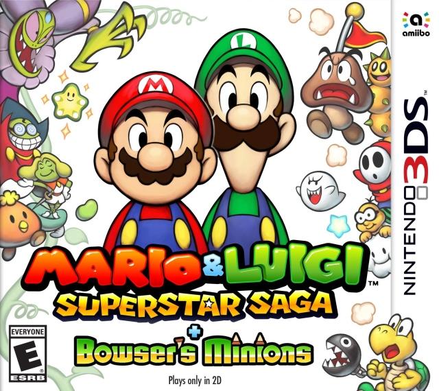 J2Games.com | Mario & Luigi Superstar Saga + Bowser's Minions (Nintendo 3DS) (Brand New).