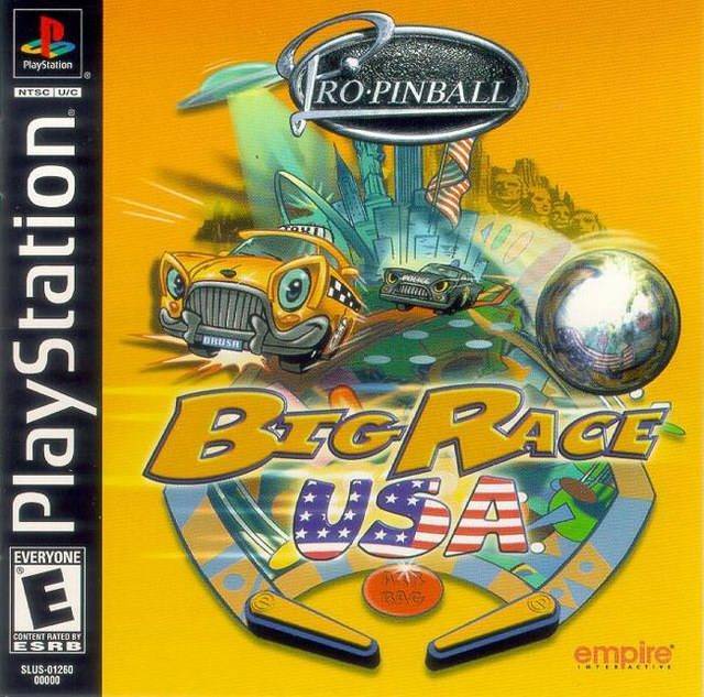 J2Games.com | Pro Pinball Big Race USA (Playstation) (Pre-Played - CIB - Good).