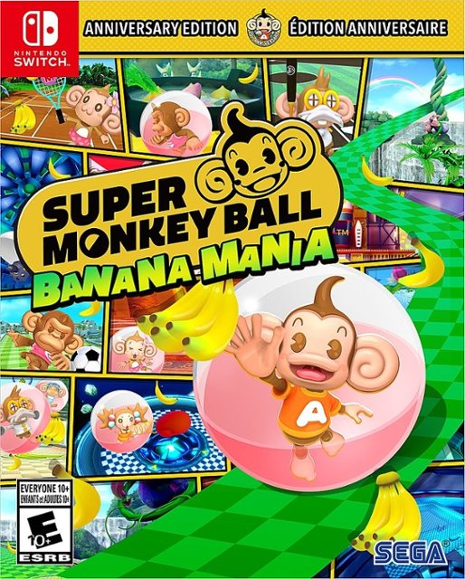 Super Monkey Ball Banana Mania: Edición de aniversario (Nintendo Switch)