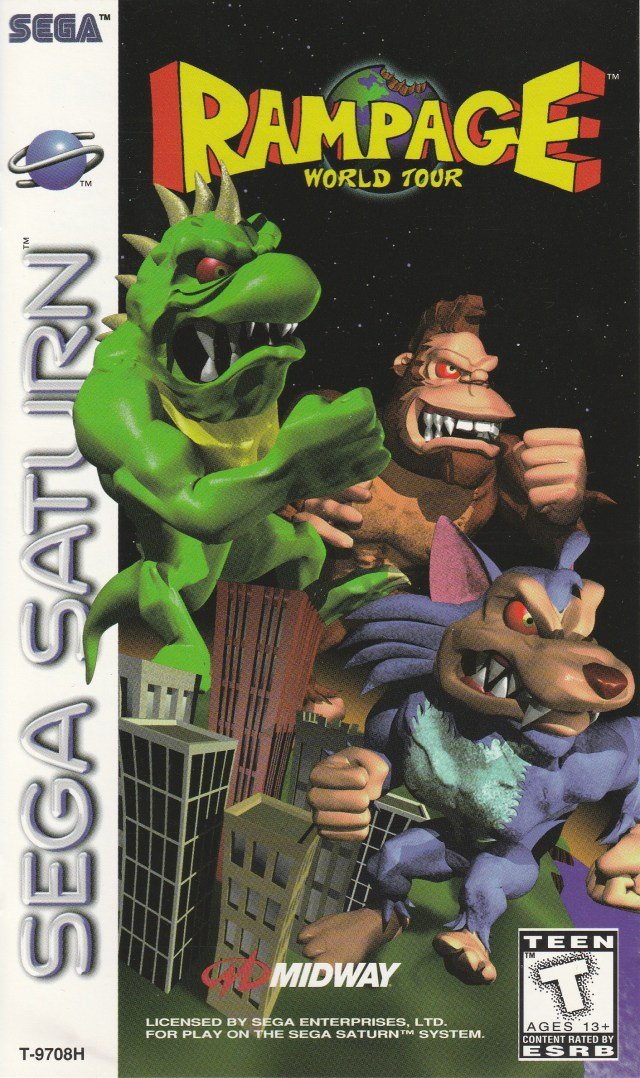 Gira mundial Rampage (Sega Saturn)
