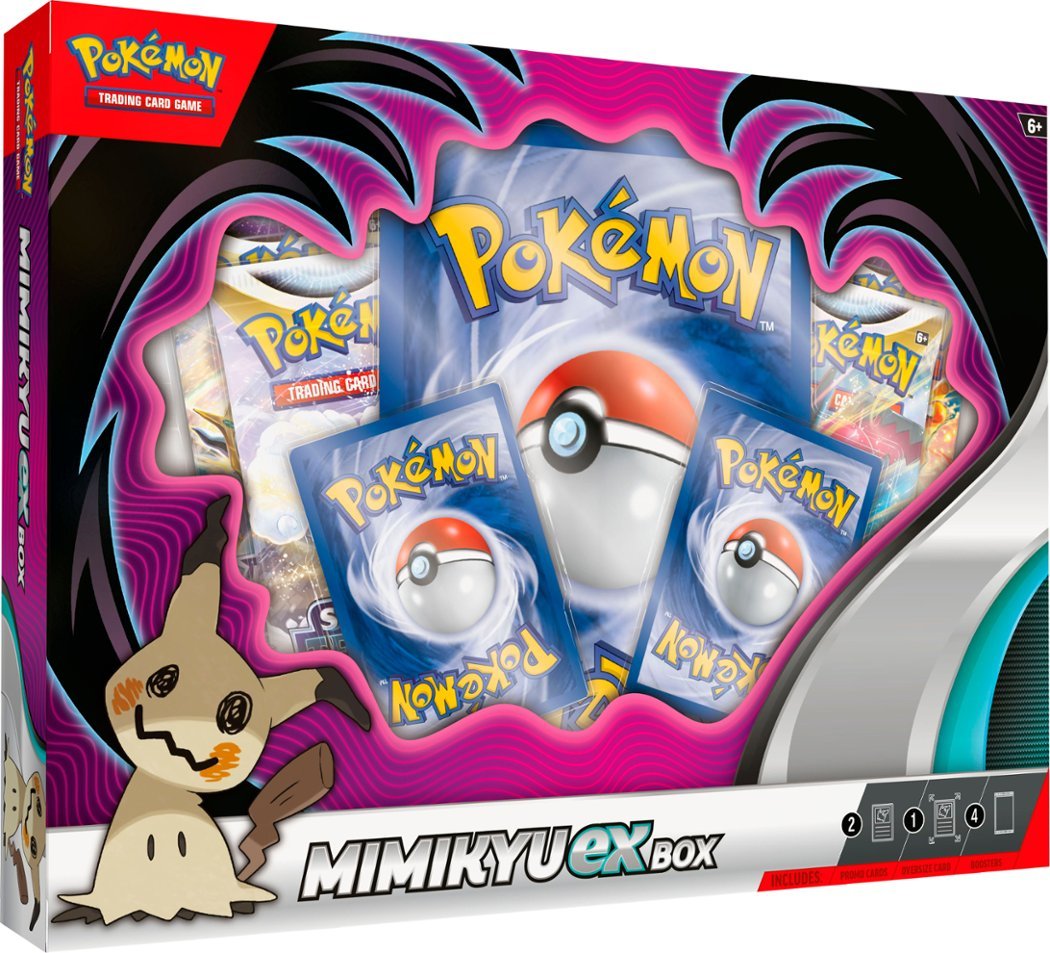 Pokemon TCG Mimikyu Ex Box (Juguetes)