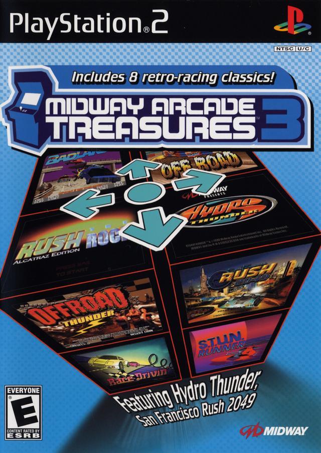 J2Games.com | Midway Arcade Treasures 3 (Playstation 2) (Complete - Very Good).