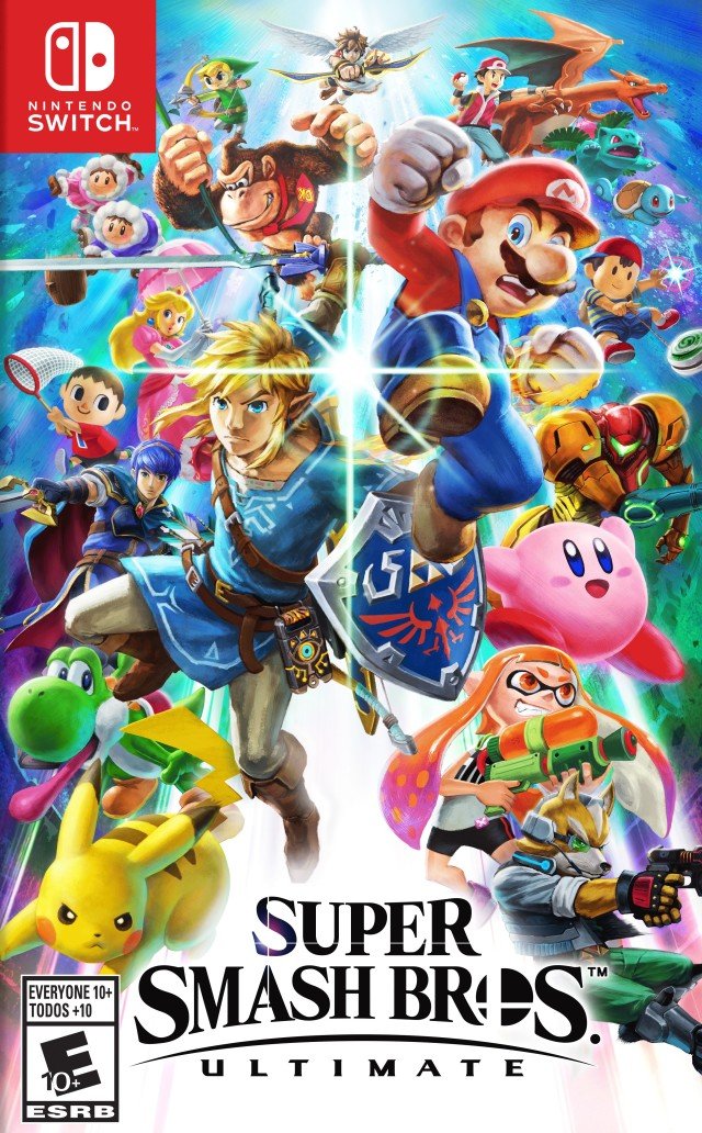 J2Games.com | Super Smash Bros Ultimate (Nintendo Switch) (Pre-Played - Game Only).