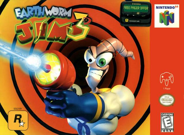 Lombriz de tierra Jim 3D (Nintendo 64)