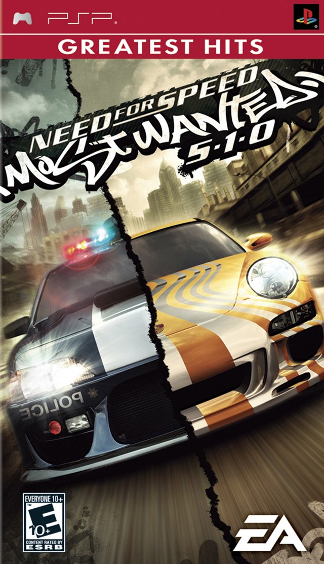 J2Games.com | Need for Speed Most Wanted 5-1-0 (Greatest Hits) (PSP) (Pre-Played - CIB - Good).