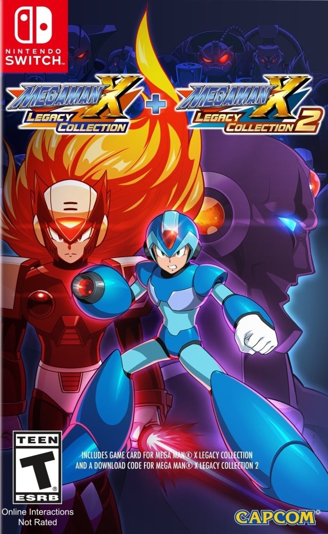 J2Games.com | Mega Man X Legacy Collection 1 + 2 (Nintendo Switch) (Pre-Played - CIB - Good)).
