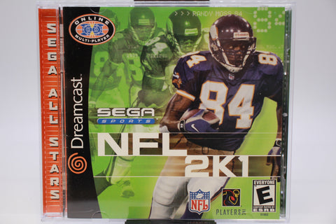 : NFL 2K1 : Sega Dreamcast: Video Games