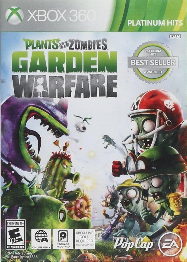 J2Games.com | Plants vs Zombies Garden Warfare (Platinum Hits) (Xbox 360) (Pre-Played - Game Only).
