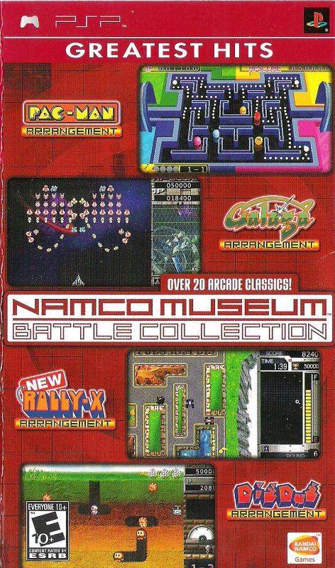 J2Games.com | Namco Museum Battle Collection (Greatest Hits) (PSP) (Complete - Good).