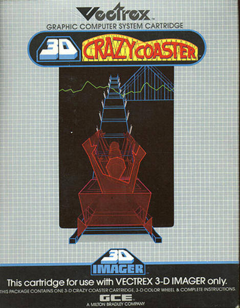 Montaña rusa loca 3D (Vectrex)