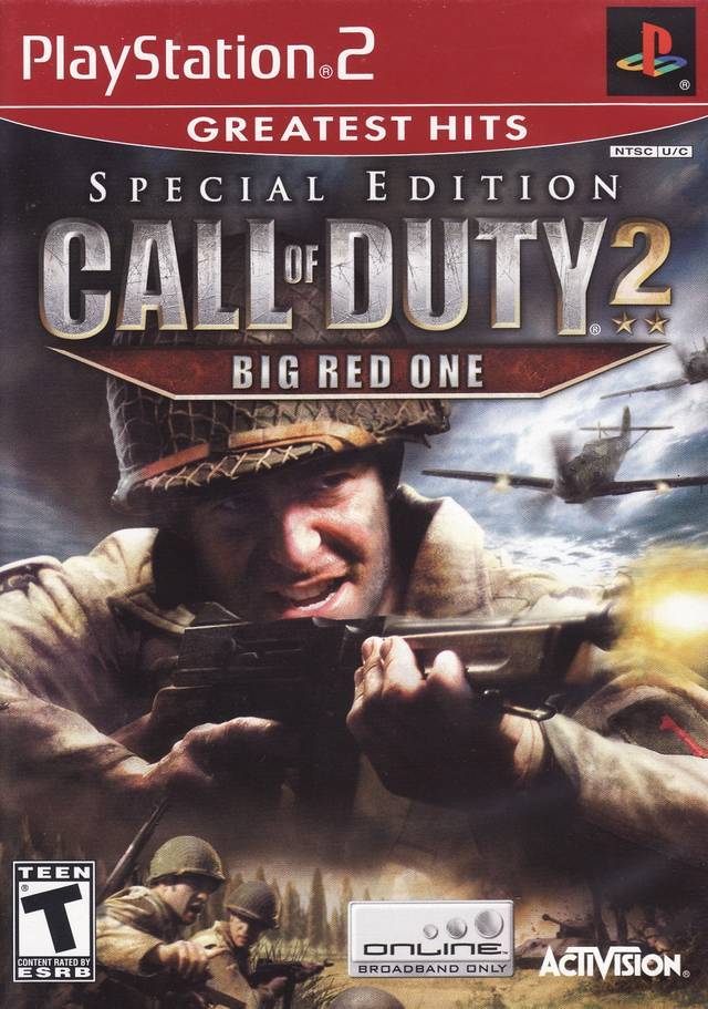 J2Games.com | Call Of Duty 2 Big Red One Special Edition (Playstation 2) (Pre-Played - CIB - Good).