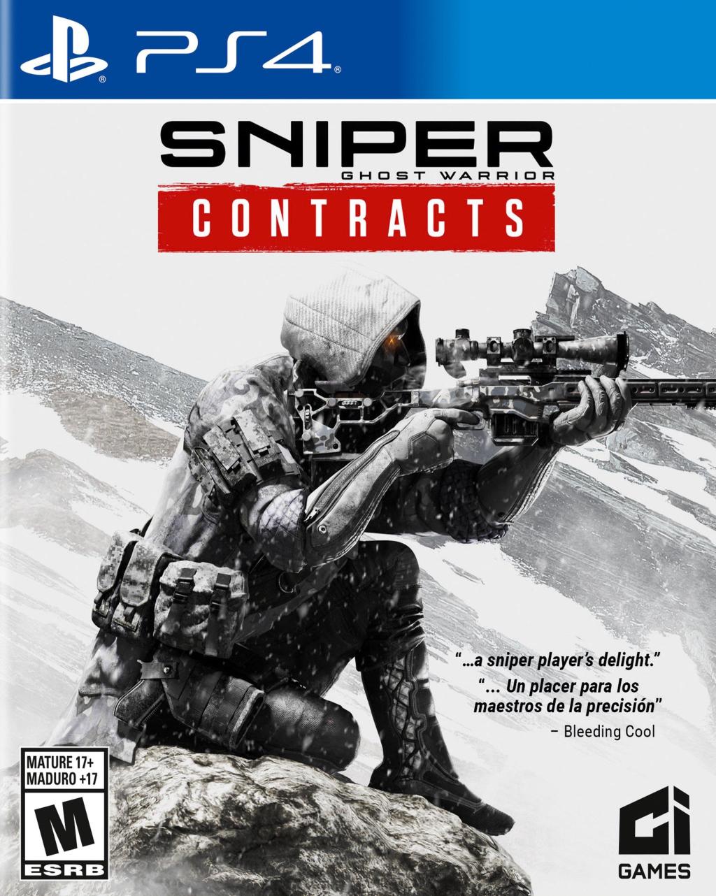 Contratos de Sniper Ghost Warrior (Playstation 4)