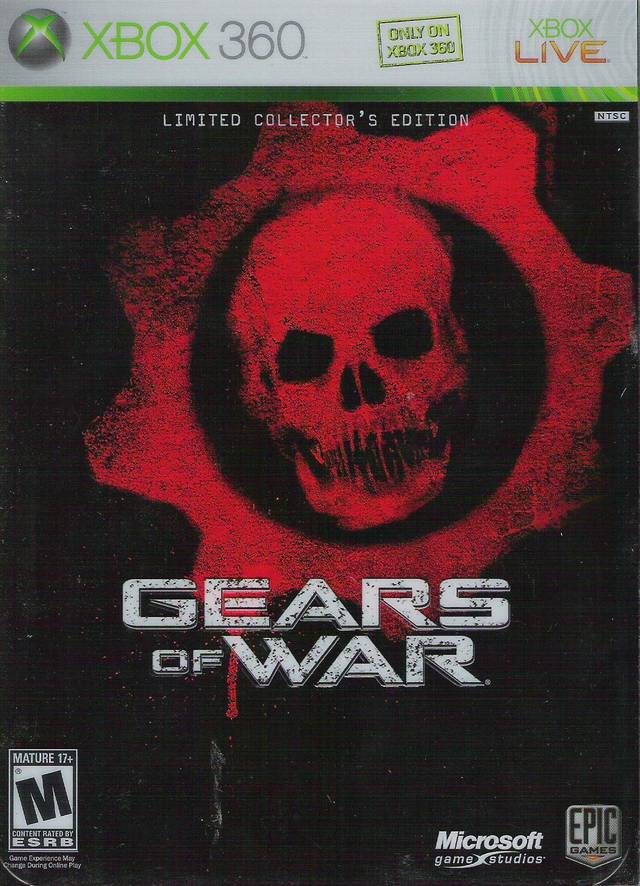 Edición limitada para coleccionistas de Gears of War (Xbox 360)