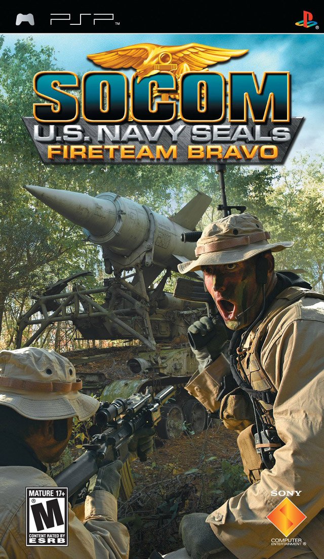 J2Games.com | SOCOM US Navy Seals Fireteam Bravo (PSP) (Pre-Played).