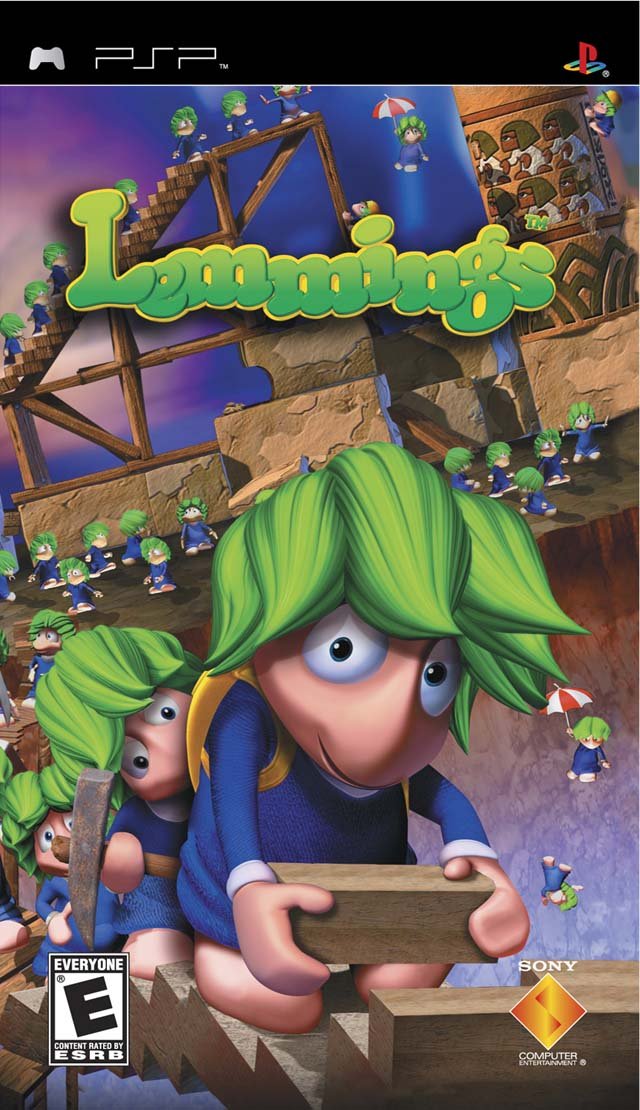 J2Games.com | Lemmings (PSP) (Pre-Played - CIB - Very Good).