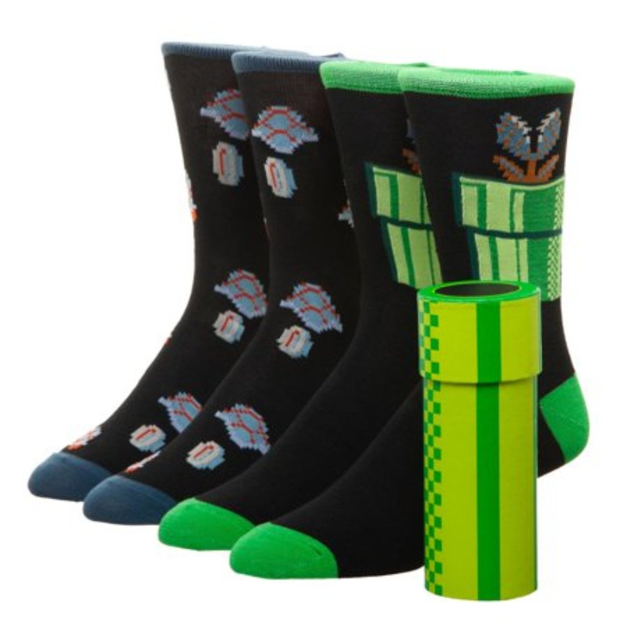 J2Games.com | Nintendo Warp Pipe Socks 2 Pack (Toys) (Brand New).