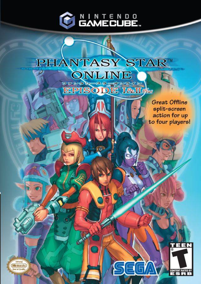 Phantasy Star Online Episodios I y II Plus (Gamecube)