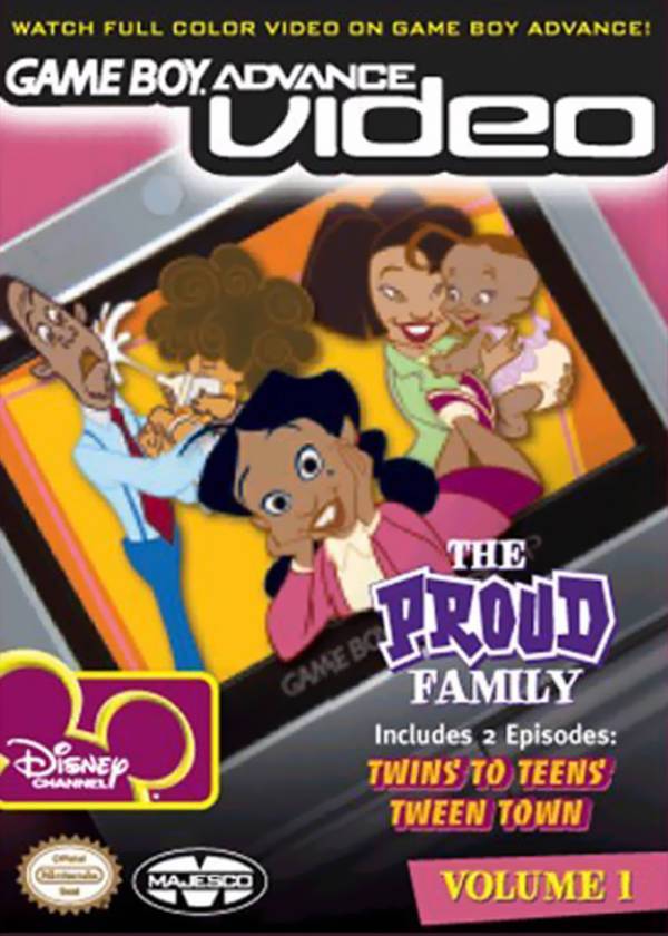 J2Games.com | Gameboy Advance Video: The Proud Family Vol 1 (Gameboy Advance) (Pre-Played - Game Only).