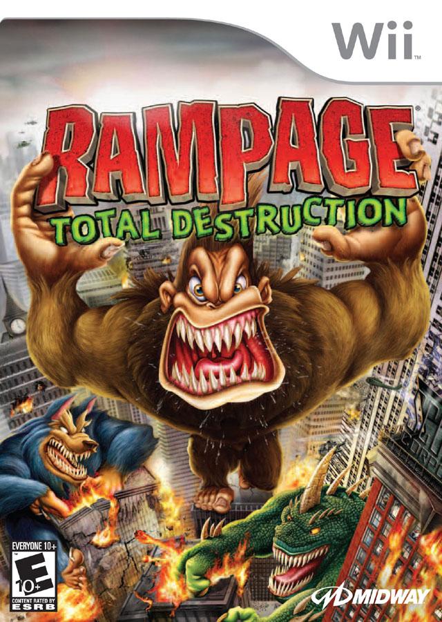 J2Games.com | Rampage Total Destruction (Wii) (Pre-Played - Game Only).