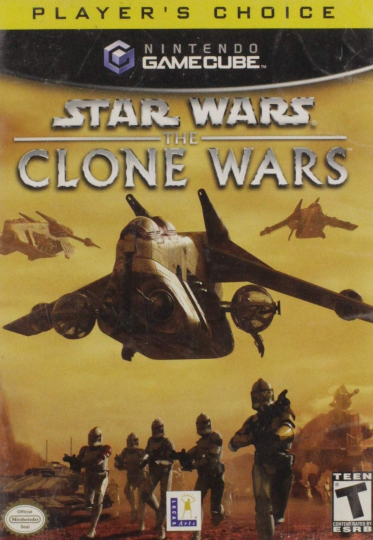 Star Wars: The Clone Wars (Elección del jugador) (Gamecube)